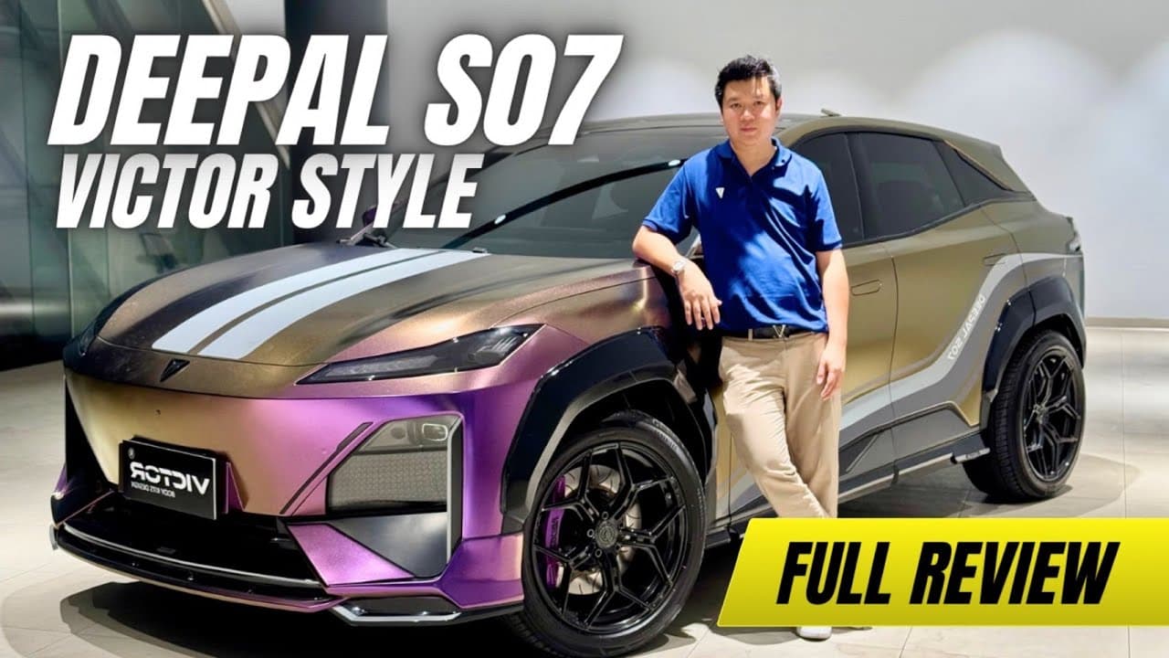 Deepal S07 แต่งลุคใหม่! ชุด Victor เบรค Nexca + ล้อ Forge Avirax ความหล่อที่แตกต่าง